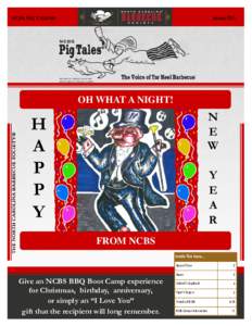 January[removed]NCBS PIG TALES® OH WHAT A NIGHT!
