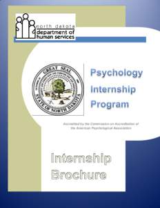 Accredited by the Commission on Accreditation of the American Psychological Association TABLE OF CONTENTS  INTRODUCTION ........................................................................................ 4