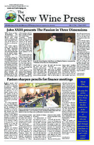 Archdiocese bulletin sod-turning