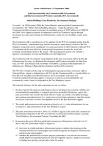 Department of Infrastructure and Transport / Economic development / Environmental law / Impact assessment / Environment / Socioeconomics / Millennium Development Goals / Environmental impact assessment / Environmental planning / Development / Construction / Infrastructure