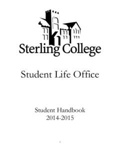 Student Life Office  Student Handbook[removed]