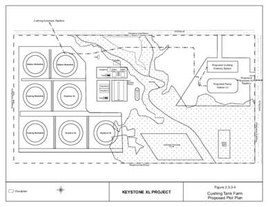 Cushing Extension Pipeline  E0750 Road Property Line/Fence