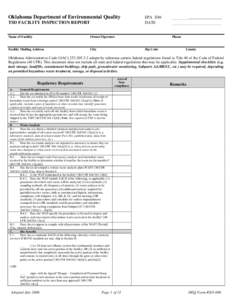 Hazardous waste / Waste / Title 40 of the Code of Federal Regulations / Code of Federal Regulations / Pollution / Pollution in the United States / Hazardous waste in the United States / Resource Conservation and Recovery Act / United States Environmental Protection Agency / Environment of the United States / Environment