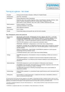 Microsoft Word - About Ferring - fact sheet_31Mar15.doc