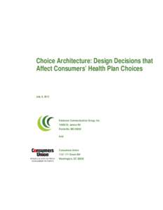 Microsoft Word - Choice_Architecture_Report_FINAL V2.doc