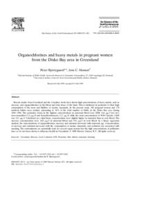 Endocrine disruptors / Chemical elements / Soil contamination / Occupational safety and health / Post-transition metals / Cadmium / Blubber / Mercury / Pollution / Chemistry / Matter / Medicine