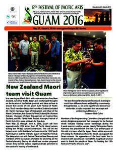 Guam / Micronesia / Government / Eddie Calvo / Festival of Pacific Arts / Government of Guam / Geography of Oceania / Oceania