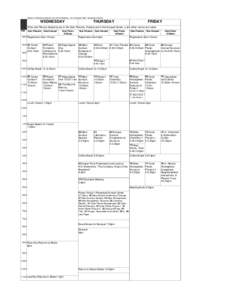 Division for Planetary Sciences 31st Annual Meeting[removed]October[removed]Schedule of Events  WEDNESDAY THURSDAY