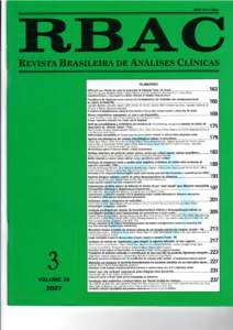 Editorial Prezados colegas, Sociedade Brasileira de Análises Clínicas tem, em conjunto com outras entidades laboratoriais, atuado diretamente nos problemas que todo o mercado tem enfrentado. Problemas comuns como reaj