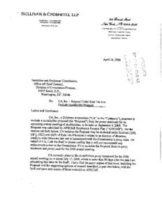 CA, Inc. 14a-8 No-Action Letter Response, June 27, 2008