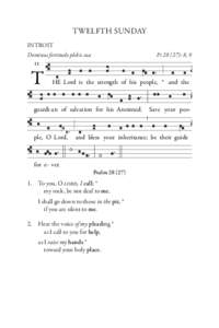 Psalm 3 / Psalms / Psalm 2 / Glory / The Lord Is My Light / Catholic liturgy / Liturgy of the Hours / Christianity / Theology / Psalm 17