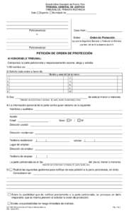 Sala (  Estado Libre Asociado de Puerto Rico TRIBUNAL GENERAL DE JUSTICIA TRIBUNAL DE PRIMERA INSTANCIA Superior, Municipal) de