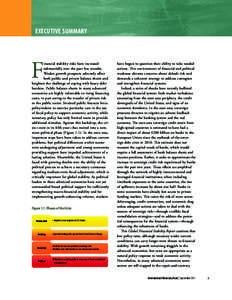 Grappling with Crisis Legacies: Global Financial Stability Report; September[removed]Executive Summary