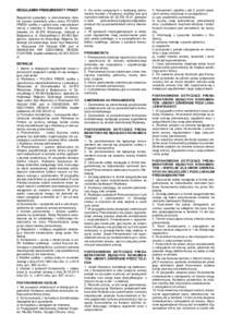 REGULAMIN PRENUMERATY PRASY Regulamin sprzedaży w prenumeracie określa zasady sprzedaży prasy przez POLSKA PRESS spółka z ograniczoną odpowiedzialnością z siedzibą w Warszawie, ul. Domaniewska 45, Warszaw