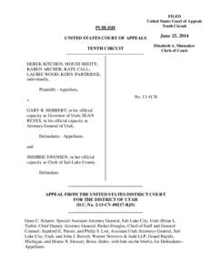 PUBLISH  FILED United States Court of Appeals Tenth Circuit