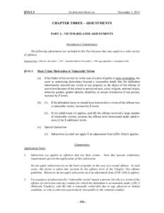 §3A1.1  GUIDELINES MANUAL November 1, 2013