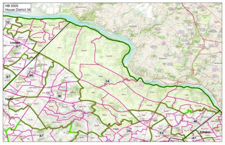 HB 5005 House District 34 Algonkian 32 