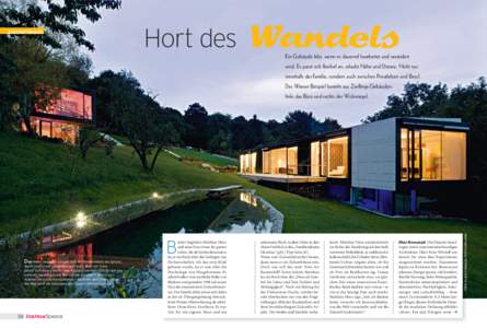 ZUKUNFTSHAUS  Hort des Wandels