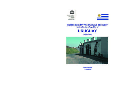 UNESCO country programming document for Eastern Republic of Uruguay, [removed]; 2009