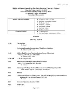 NAC PDTF_Public Mtg Agenda_FINAL