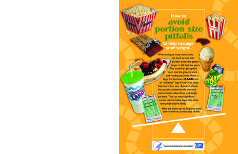 Check out these websites for more portion size tips • The Portion Distortion Quiz from the National Heart Lung and Blood Institute (NHLBI) (http://hin.nhlbi.nih.gov/portion/) shows how portion sizes of some common