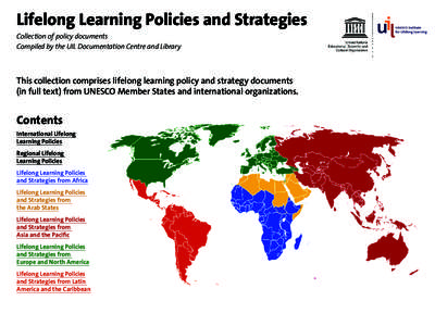 Lifelong learning policies and strategies: collection of policy documents