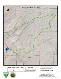 ¯  16 McCoy Flats Trail: Jackalope