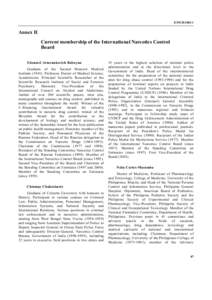 Drug policy / Hamid Ghodse / Single Convention on Narcotic Drugs / Commission on Narcotic Drugs / Drug prohibition law / International Narcotics Control Board / Narcotic / United Nations Office on Drugs and Crime / Opium / Drug control law / Law / United Nations