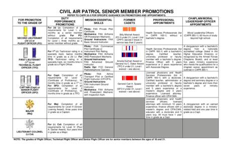 Pilot certification in the United States / Aircraft maintenance technician / Civil Air Patrol / Flight instructor / Ground Instructor / Aviator / Federal Aviation Administration / Aviation / Transport / Flight training