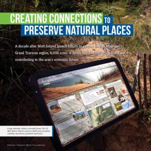 Creating Connections Special Section: 2013 Annual Report Toward Sustainability