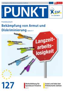 Mai / JuniJg. Das Ma­ga­zin aus Ber­lin über den Europäischen Sozialfonds