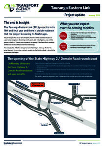 Tauranga / Tauranga Eastern Motorway / Papamoa / Te Puke / New Zealand State Highway 2 / East Coast Main Trunk Railway / Toll road / Maketu / Roundabout / Regions of New Zealand / Geography of New Zealand / Land transport