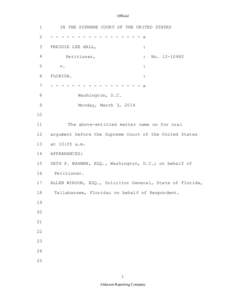 Mental retardation / Psychometrics / Atkins v. Virginia / Capital punishment in Virginia / Intelligence quotient / Antonin Scalia / Seth P. Waxman / John Roberts / Conservatism in the United States / Supreme Court of the United States / Intelligence