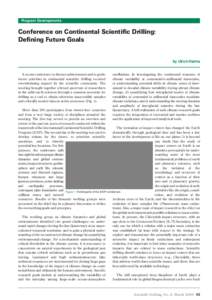 Structure of the Earth / Seismology / Geophysics / Scientific drilling / Integrated Ocean Drilling Program / Earthscope / Convergent boundary / Continental crust / ICDP / Geology / Plate tectonics / Marine geology