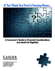 Retirement / Insurance / Government of California / Medi-Cal / Medicaid / Annuity / Life annuity / Reverse mortgage / Mortgage loan / Financial economics / Investment / Economics