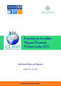 Essential yet Invisible: Migrant Domestic Workers in the GCC  MIGRATION POLICY CENTRE