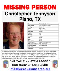 Microsoft Word - Christopher Tennyson