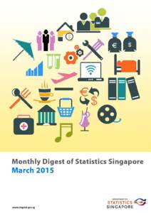 MONTHLY DIGEST OF STATISTICS SINGAPORE, MARCH 2015 ISSN © Department of Statistics, Ministry of Trade & Industry, Republic of Singapore Reproducing or quoting any part of this publication is permitted, provid