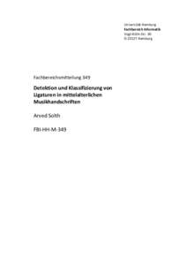 Universität Hamburg Fachbereich Informatik Vogt-Kölln-Str. 30 DHamburg  Fachbereichsmitteilung 349