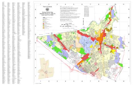 Village of Colonie  Zoning District Boundaries as shown are based on Digitized Tax Map Information. Refer to the 