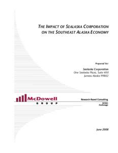 Sealaska Impact 2007 Update Final 6.13