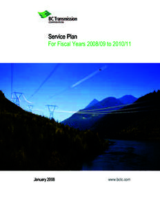 Service Plan For Fiscal Years[removed]to[removed]January[removed]www.bctc.com