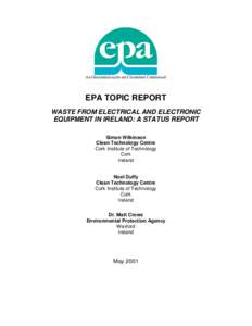 European Union directives / Waste legislation / Waste Electrical and Electronic Equipment Directive / Household Hazardous Waste / Waste Management /  Inc / Cathode ray tube / Electronic waste by country / Computer recycling / Waste / Environment / Electronic waste