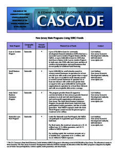 PUBLISHED BY THE COMMUNITY DEVELOPMENT STUDIES & EDUCATION DEPARTMENT OF THE FEDERAL RESERVE BANK OF PHILADELPHIA