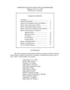 Lee H. Rosenthal / Federal Rules of Civil Procedure / Supreme Court of the United States / Law of the United States / David F. Levi / United States House of Representatives / Government / Law / United States / Judicial Conference of the United States / Judicial branch of the United States government / United States House Committee on Rules