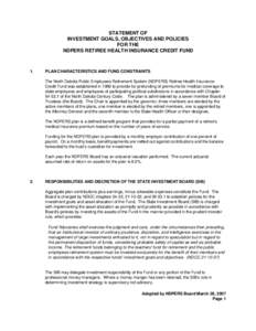 Financial services / Investment management / Asset allocation / SEI Investments Company / Socially responsible investing / Portfolio / Rate of return / Collective investment scheme / Investment Policy Statement / Financial economics / Investment / Finance