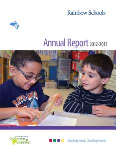 Annual Report[removed]  Rainbow Schools Annual Report[removed]