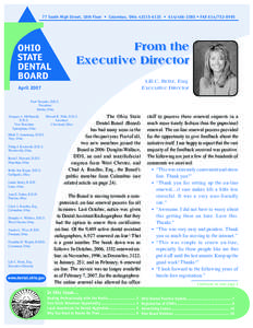 77 South High Street, 18th Floor • Columbus, Ohio[removed] • [removed] • FAX[removed]From the Executive Director Lili C. Reitz, Esq. Executive Director