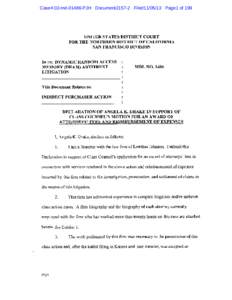 Case4:02-md[removed]PJH Document2157-2 Filed11[removed]Page1 of 199  UNITED STATES DISTRICT COURT FOR THE NORTHERN DISTRICT OF CALIFORNIA SAN FRANCISCO DIVISION