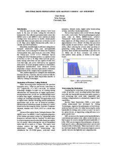 Spectral Band Replication and aacPlus Coding - An Overview